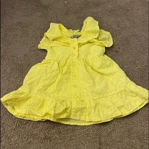 Yellow toddler dress